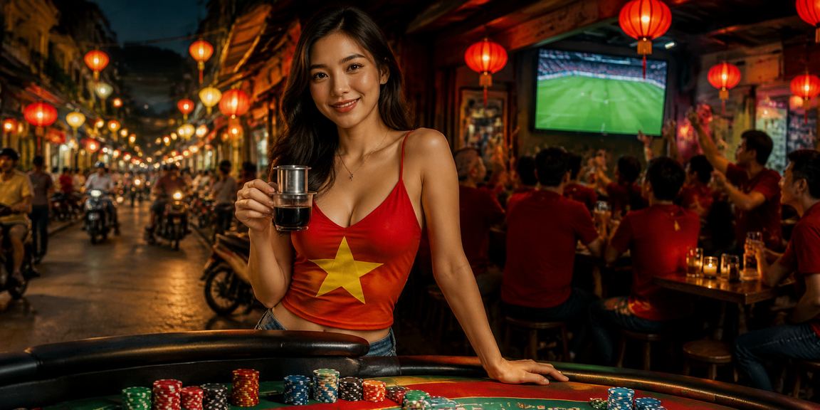 Người dùng Hà Nội tận hưởng giải trí casino trực tuyến bên tách cà phê buổi sáng