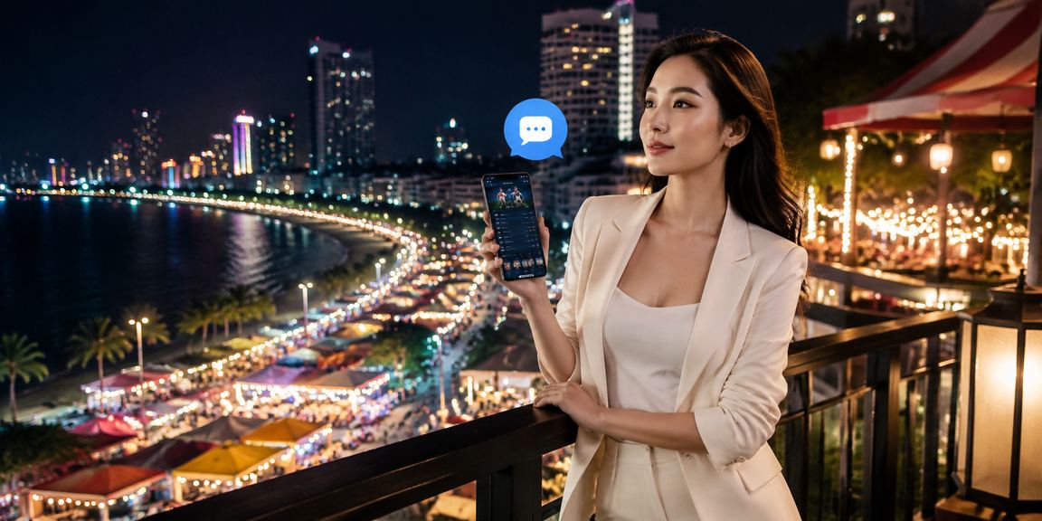 Không gian sòng bài trực tuyến cao cấp với màu sắc điện quang xanh tươi
